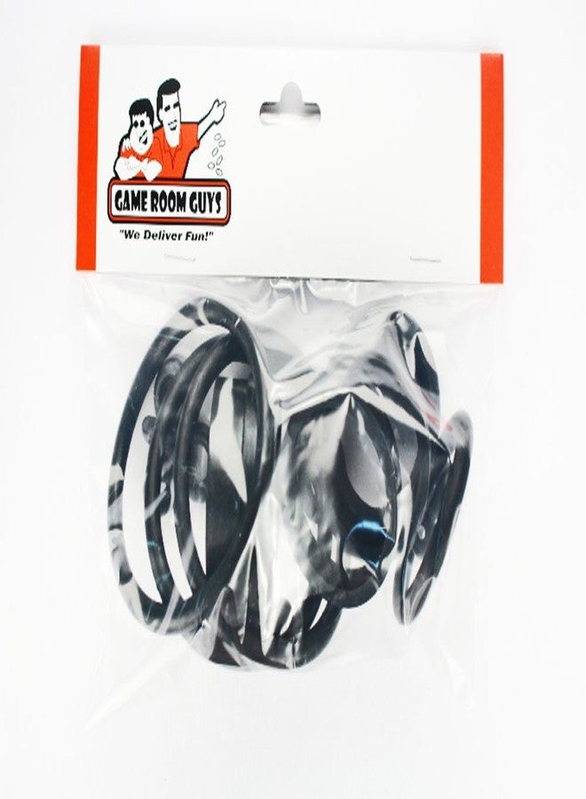 Game Room Guys Bally Blackwater 100 Pinball Black Rubber Ring Kit - Image 1