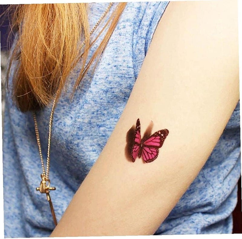 Temporary Tattoo Sticker Body Art Waterproof Hand Fake Tatoo Party Bag Filler for Women Men - Image 1