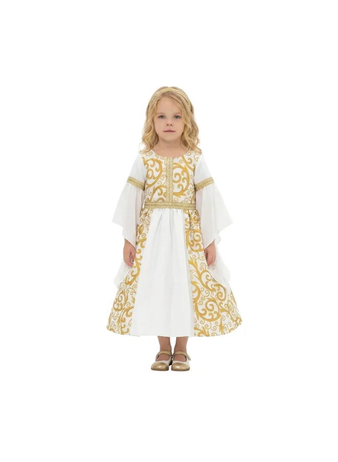 دىدانيالا Purity Gold Abaya - White