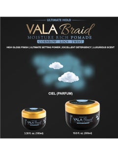 Beauty Town VALA Braid Ultimate Braider & Loctician Pomade Styling Gel – Extreme Hold, High Shine & Control for ALL HAIR TYPES (100ml 3.38 fl oz - Ciel) - pzsku/ZD89737E10F964A7DC27FZ/45/_/1739451912/9964ec2c-ed41-45db-abbe-6100ecdf2ab5