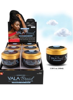 Beauty Town VALA Braid Ultimate Braider & Loctician Pomade Styling Gel – Extreme Hold, High Shine & Control for ALL HAIR TYPES (100ml 3.38 fl oz - Ciel) - pzsku/ZD89737E10F964A7DC27FZ/45/_/1739451922/c384e058-3703-4e9a-8630-7399fda1c536