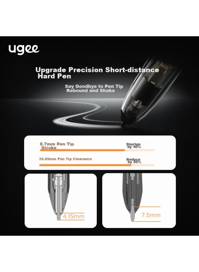 Ugee Digital Drawing Tablet, 16k Pressure Sensitivity, Drawing Pad, Writing Pad, Drawing Board, Writing Pad For Computer, Online Class Writing Pad, Drawing Board, Electronic Drawing Board M908 - Image 5