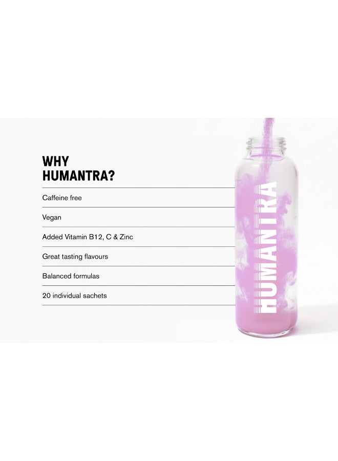 Humantra Lychee Electrolyte Hydration | Zero Sugar, Vitamin C + B12 w/ Magnesium - Image 5