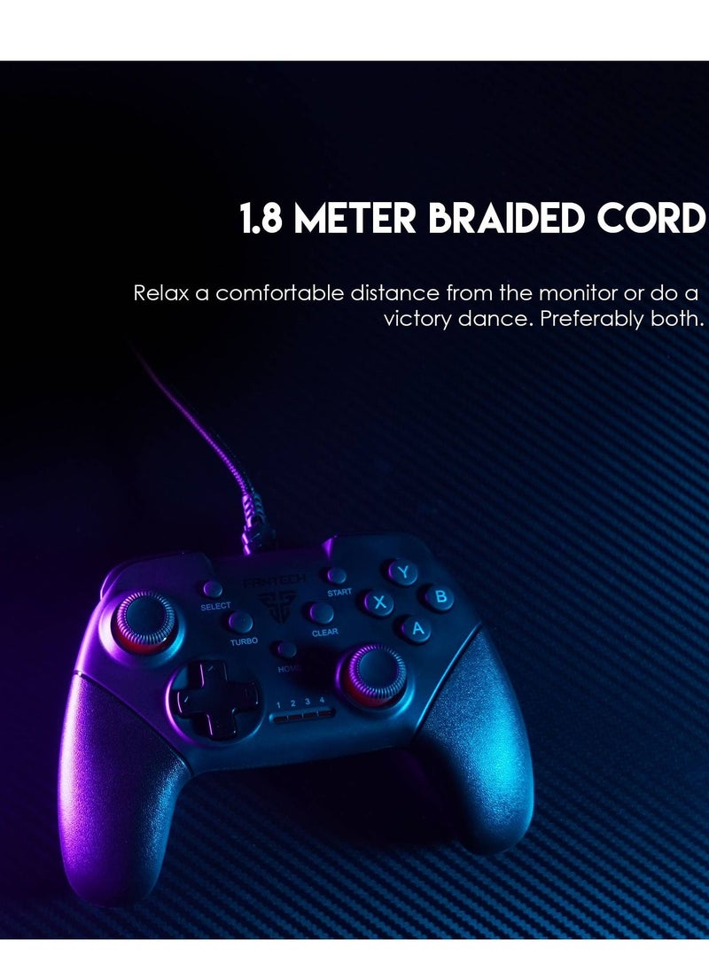 FANTECH GP13 SHOOTER II USB Gaming Gamepad Controller – Dual Vibration Feedback Motors - For PC , PS3  - Image 5