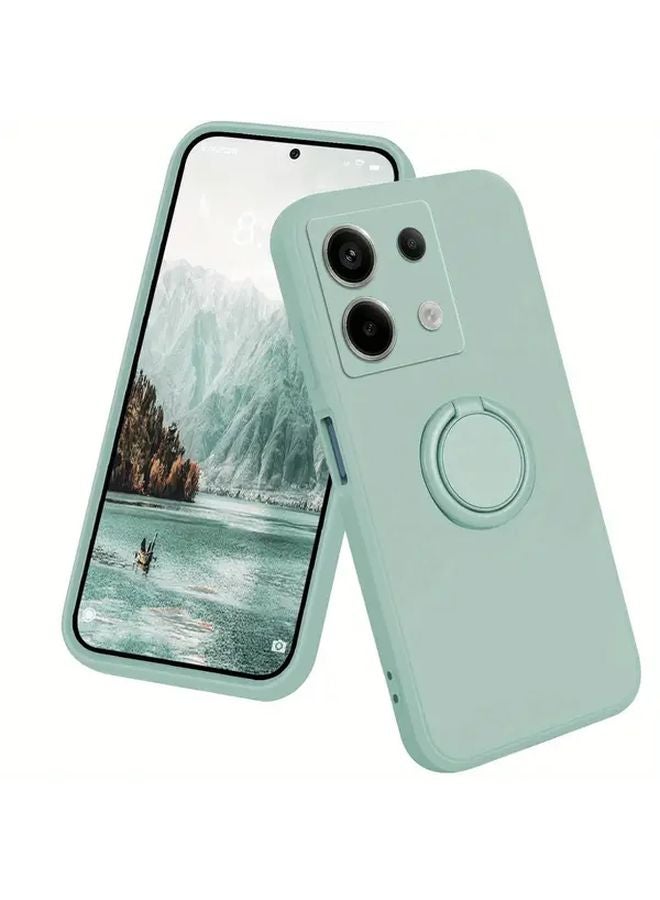 Light Purple Phone Case For Redmi Note 13 Pro Plus With Ring Stand Magnetic Car Mount - Image 3
