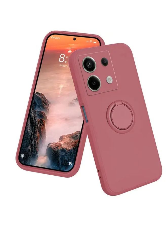 Light Purple Phone Case For Redmi Note 13 Pro Plus With Ring Stand Magnetic Car Mount - Image 5