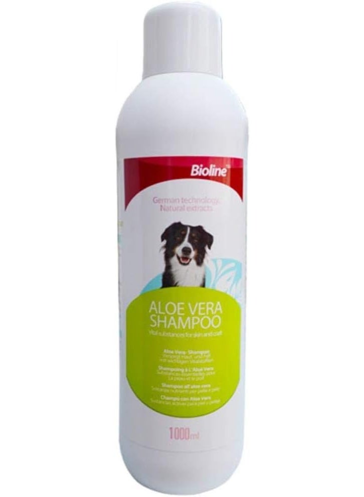 Bioline Aloe Vera Dog Shampoo 1L - Image 1