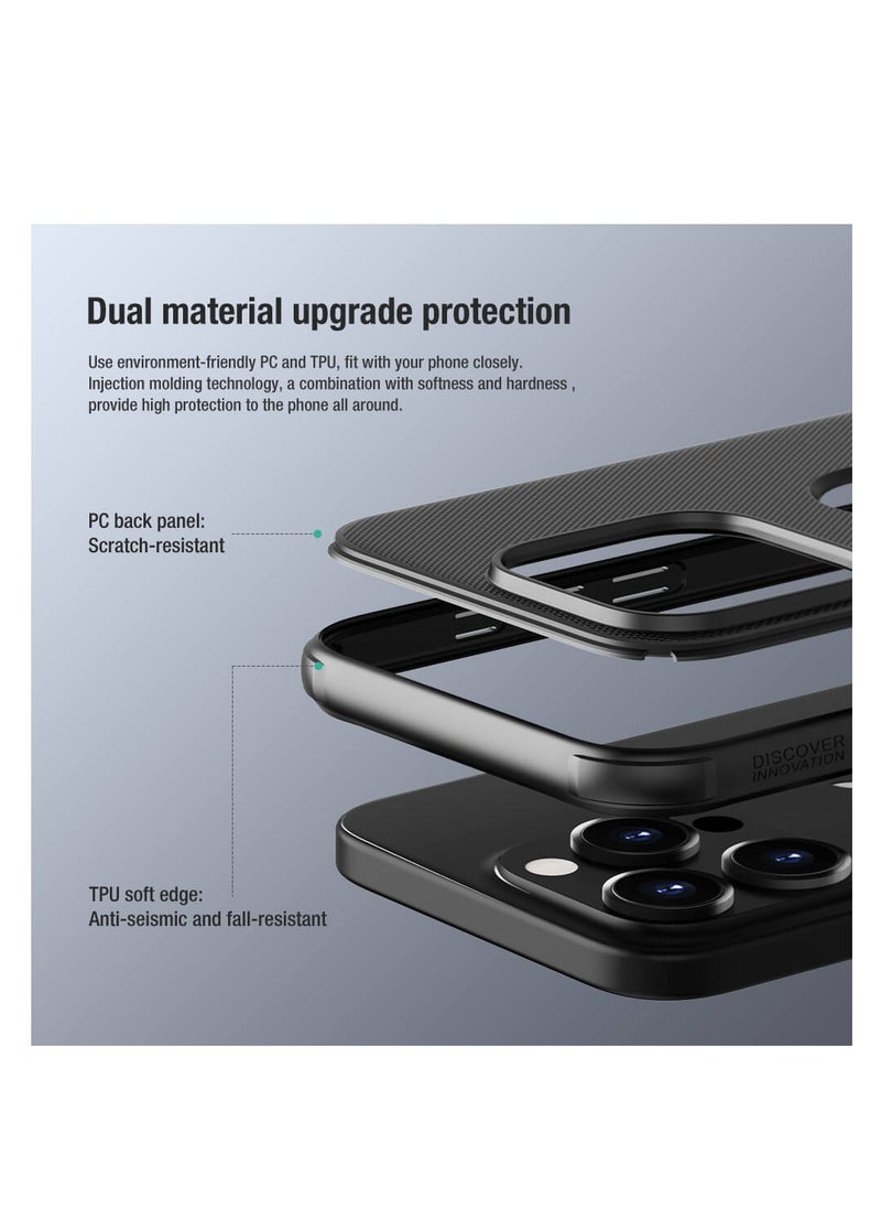 Nillkin Nillkin Super Frosted Shield Pro Matte cover case for Apple iPhone 15 Pro Max (2024) (with LOGO cutout)  - Image 2