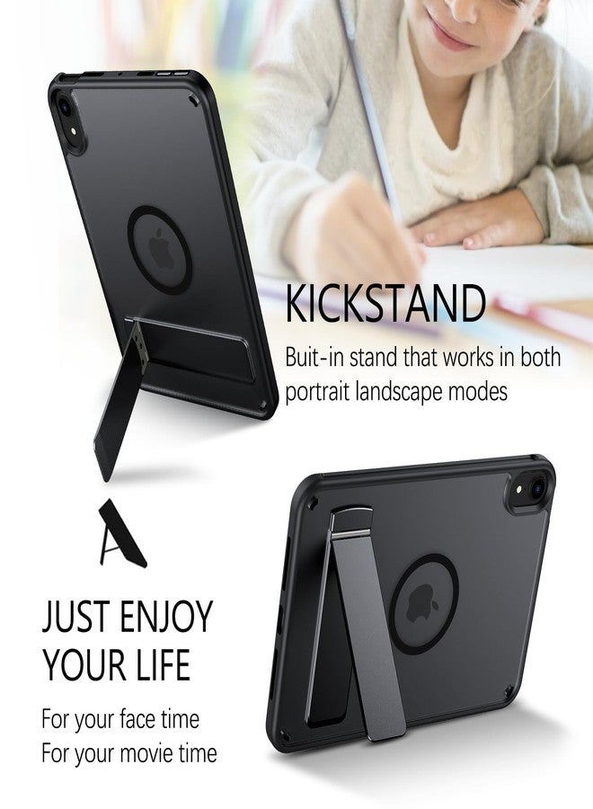 جراب GUAGUA لجهاز iPad mini 7 إصدار 2024 (A17 Pro)، جراب مغناطيسي لجهاز iPad mini من الجيل السابع/السادس مع مسند (2024/2021) مقاس 8.3 بوصة، جراب حماية نحيف غير لامع بظهر شفاف مع مسند لجهاز iPad mini من الجيل السابع/السادس، أسود - Image 5