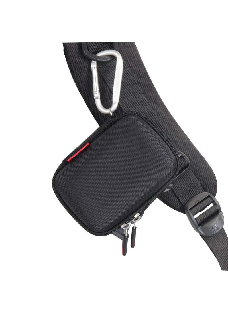 Hermitshell Hard Travel Case for Carson MicroBrite Plus 60x-120x Power LED Lighted Pocket Microscope (Microscope is not Included)