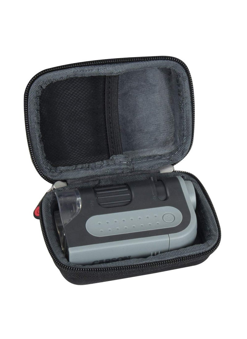 Hermitshell Hermitshell Hard Travel Case for Carson MicroBrite Plus 60x-120x Power LED Lighted Pocket Microscope (Microscope is not Included)  - Image 1
