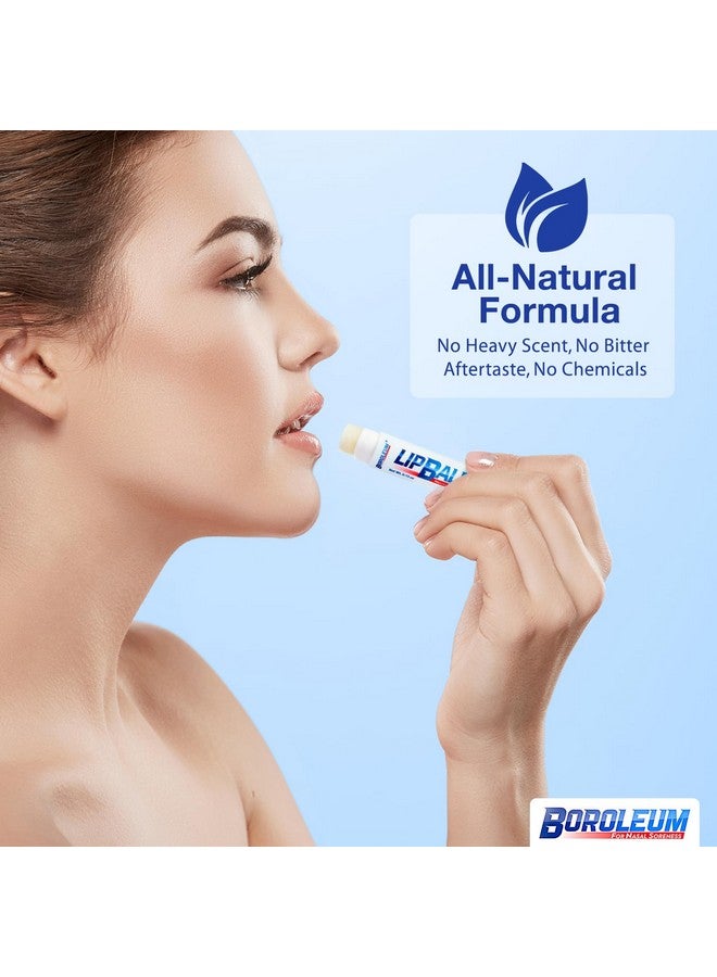 Boroleum Natural Lip Balm by Boroleum | Best Chapped Lip Moisturizer for Dry Cracked Lips | All Natural Ingredients for Men Women and Kids | 4.25 gr. Tubes, 2 Lip Balms Per Pack - Image 5