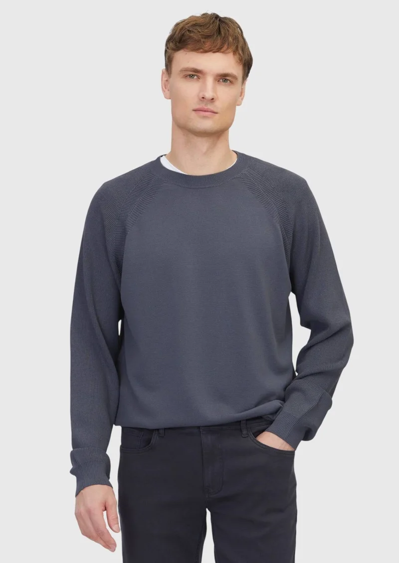 Ramsey Hard Coal Knitwear Sweatshirt