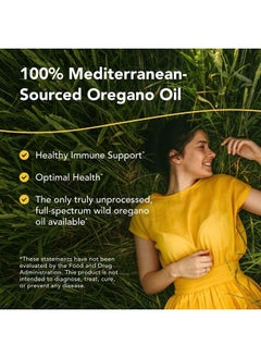 North American Herb & Spice Oreganol P73 (2 Pack) - 60 Softgels - Immune System Support - Unprocessed, Vegan Friendly Wild Oregano - Mediterranean Source - Non-GMO - 120 Total Servings  - Image 1