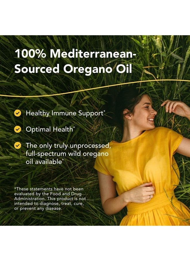 North American Herb & Spice - Oreganol P73 (2 Pack) - 60 Softgels - Immune System Support - Unprocessed, Vegan Friendly Wild Oregano - Mediterranean Source - Non-GMO - 120 Total Servings - Image 1