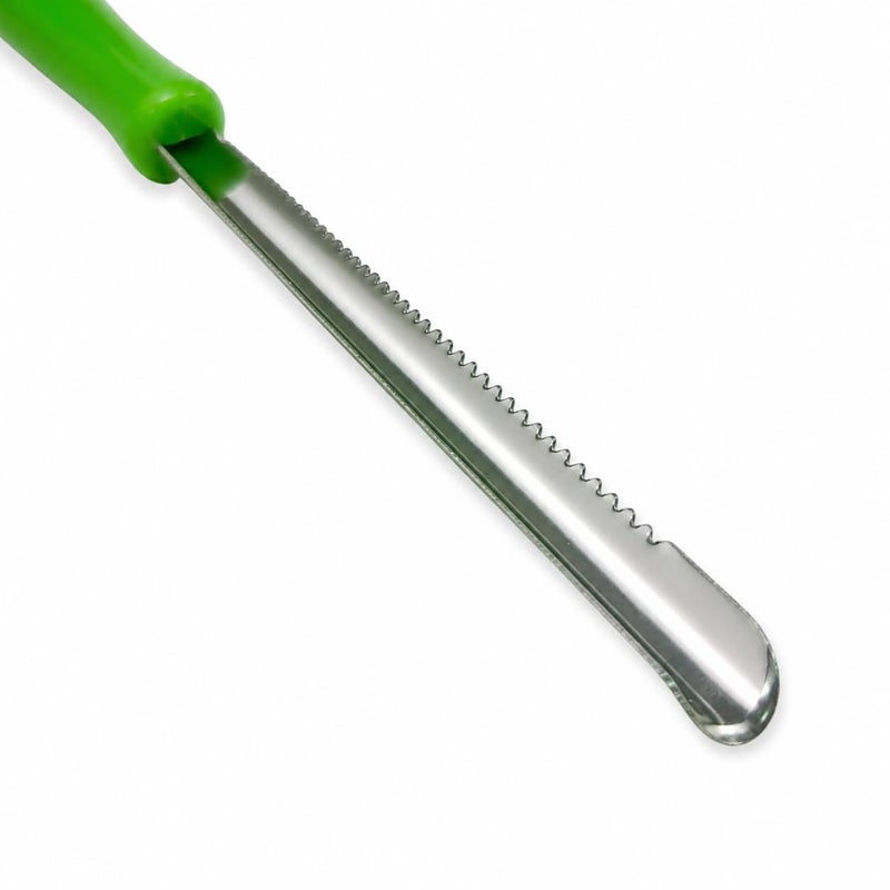 Stainless Steel Corer With Plastic Handle - Green - Image 3