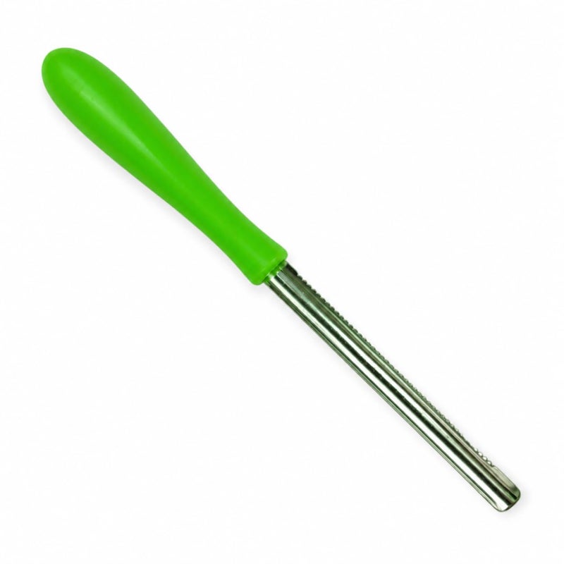 Stainless Steel Corer With Plastic Handle - Green - Image 2