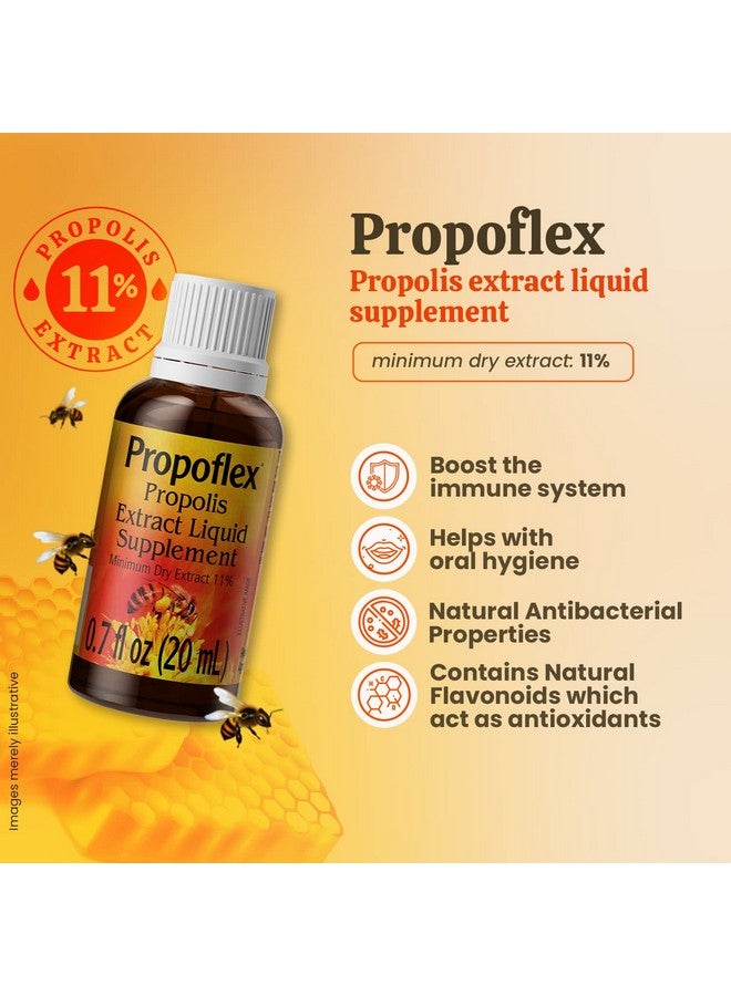 BEELIFE Propoflex Green Propolis Extract 20Ml 11% Dry Extract Bee Propolis Tincture High Artepillinc Levels Natural  Kosher Antioxidantrich Liquid Supplement For Health Wellness Brazil 20Ml  - Image 3