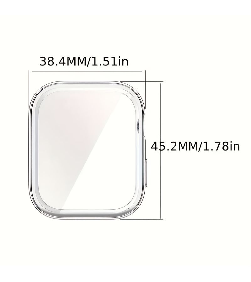 Slim Protective Case Hybrid Fit 3 Smartwatch Cover Lightweight Durable Shield - Image 2