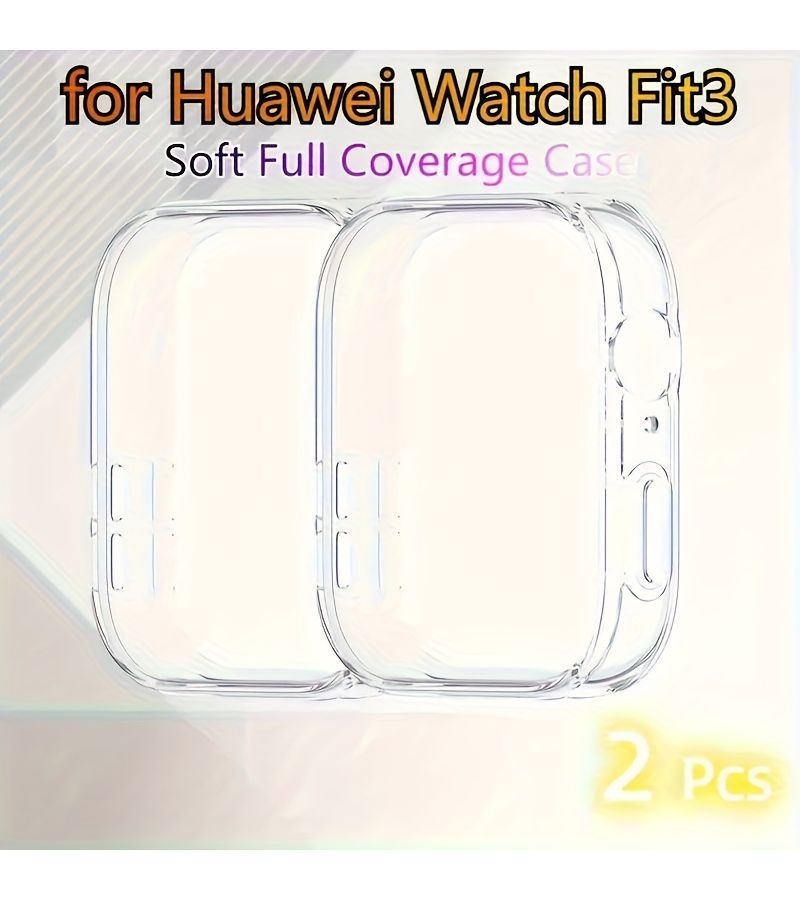 Slim Protective Case Hybrid Fit 3 Smartwatch Cover Lightweight Durable Shield - Image 3