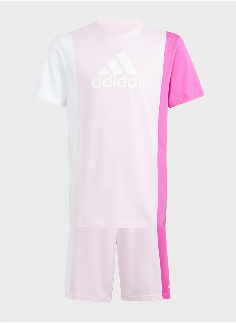 Adidas Logo Colorblock Set