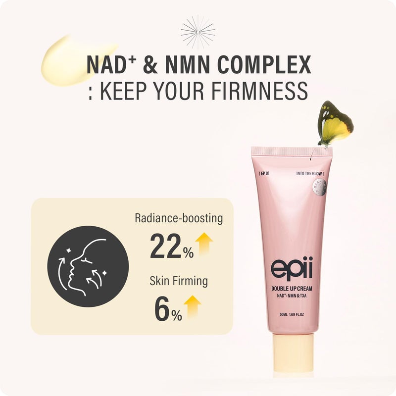 epii Double Up Cream NAD+ NMN & TXA  50ml - Image 3