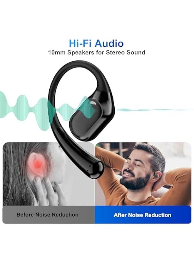 Topleo Ai Translation Earbuds Real Time, 3-in-1 Language Translation Device,144 Language Translator Earbuds, Bluetooth Translating Earbuds Translation Headphones Device for Travel Business Learning (Black) - Image 4