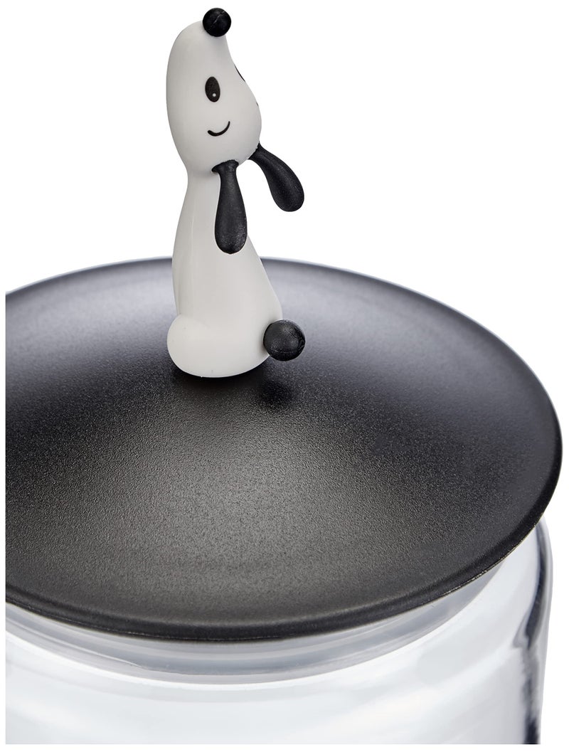 Alessi AMMI21 B Lula' Jar Container, Black, Black - Image 1