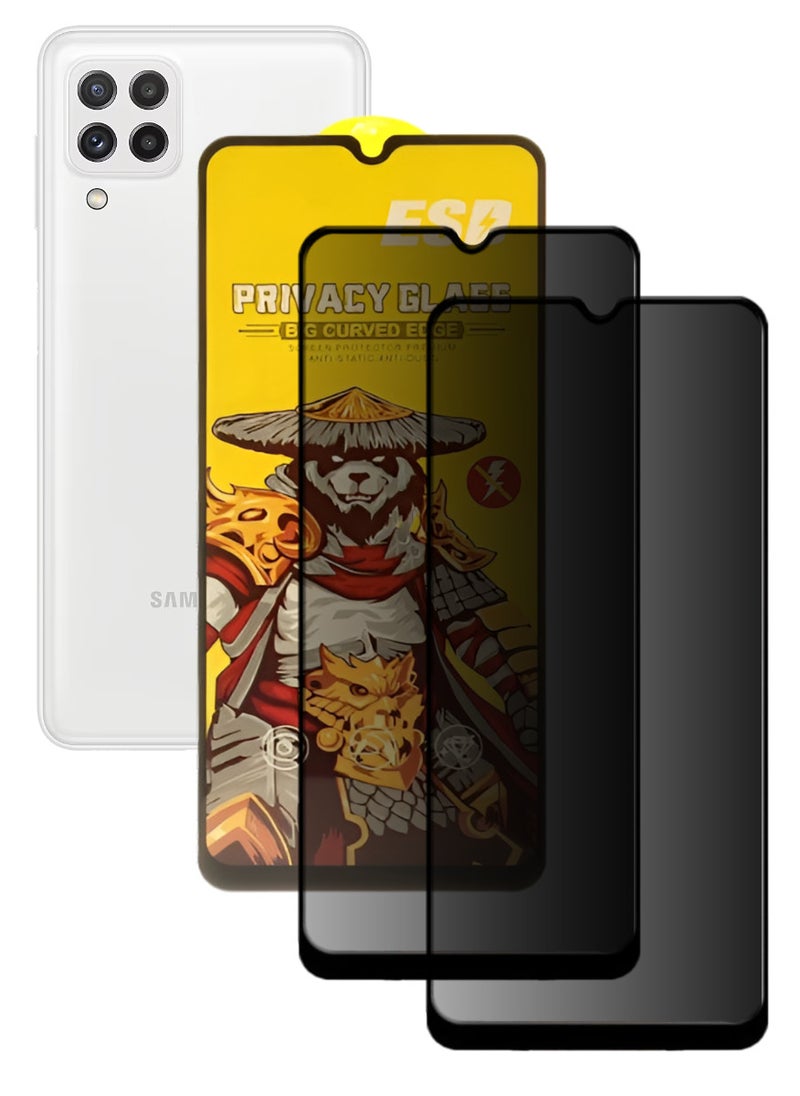 اي اس دي قطعتين، واقي شاشة عالي الجودة لهاتف آسامسونج جالاكسي A22 4G - Image 1