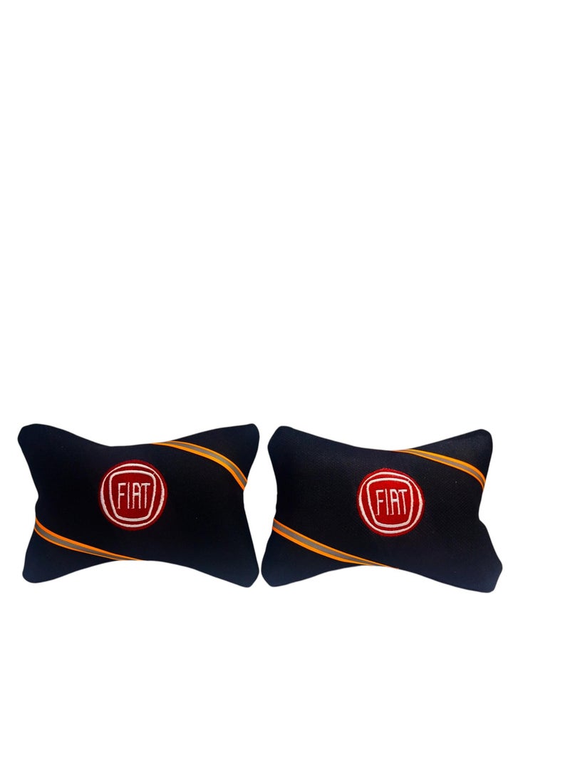 Generic Car neck pillow, lined with fiber, comfortable and distinctive design for head comfort, high-quality product and materials with logo  - Image 2