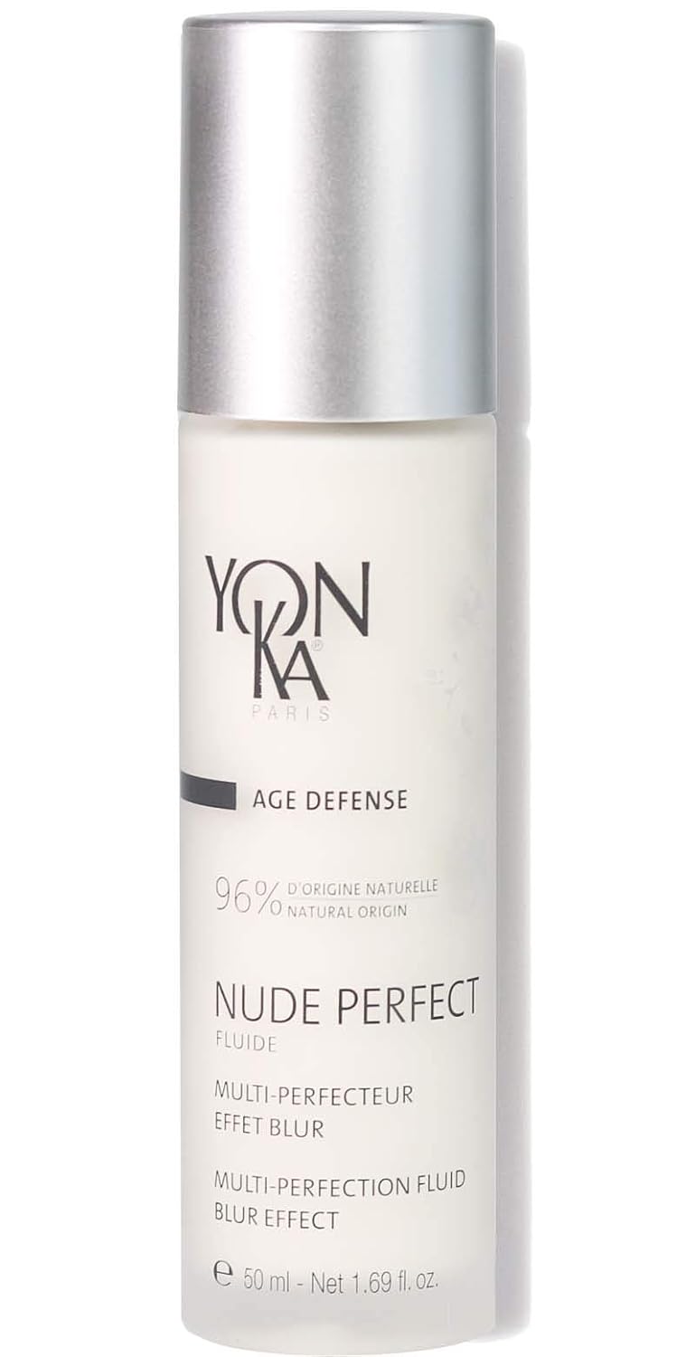 Yonka Yon-Ka Nude Perfect Face Primer (50ml) Pore Minimizer and Complexion Corrector, Blue Light and Environmental Protector, All Skin Types, Paraben Free