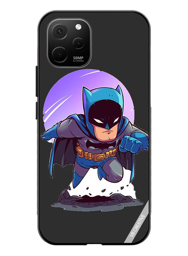 VR CREATIVE Protective Case Cover For Huawei Nova Y61 Desugb Superhero Batman Design Multicolour - Image 1