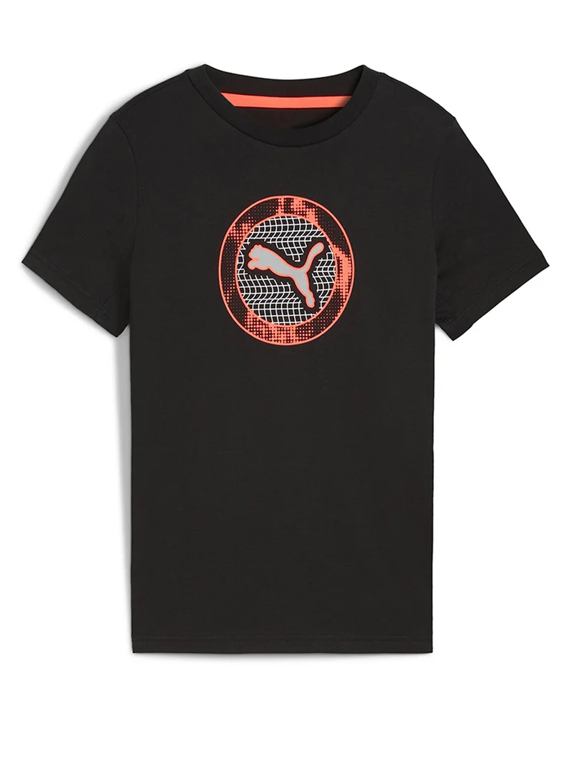 PUMA Kids Active Sports Big Graphic T-Shirt