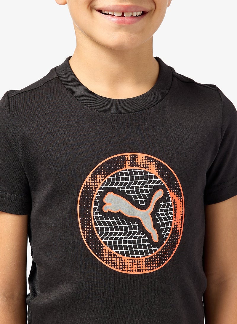 بوما تيشيرت رياضي برسومات كبيرة للأطفال - Image 3