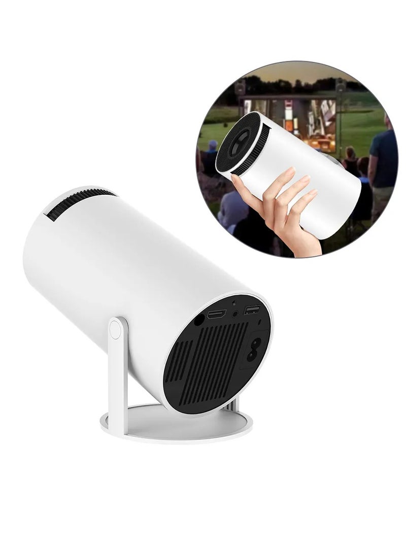 HY300 جهاز عرض صغير محمول WIFI Android11.0 مسرح منزلي كامل HD 1080P للمنزل الداخلي والخارجي - Image 5