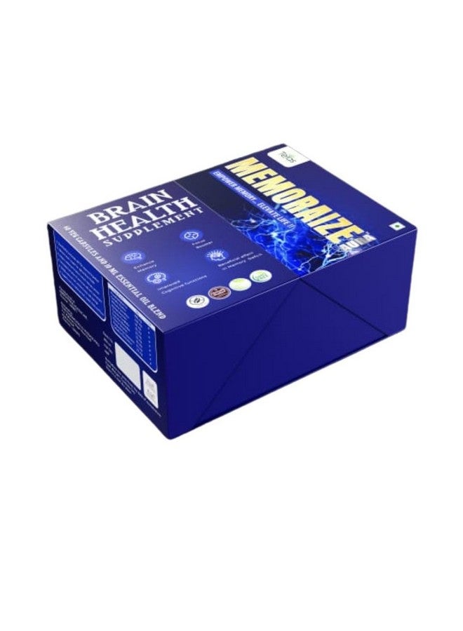 Memoraize Brain Health Supplement, 3 Bottles combo pack Set - Image 1