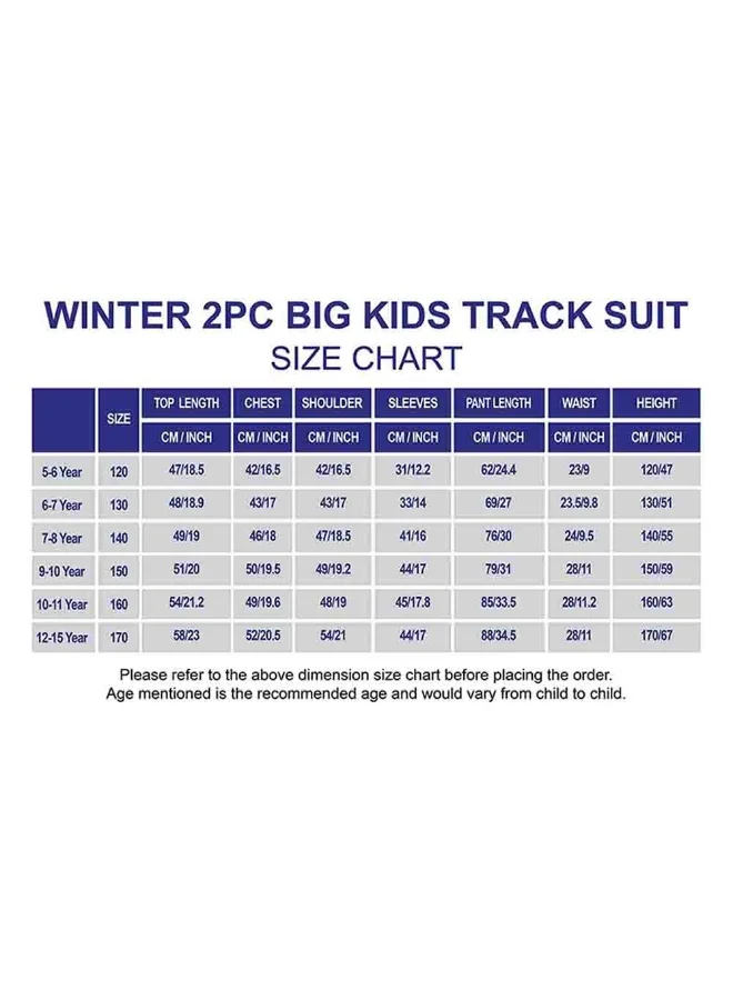 LITTLE SURPRISE BOX Casual Smiley Black & White Stripes 2Pcs Track Suit Set For Kids & Tweens