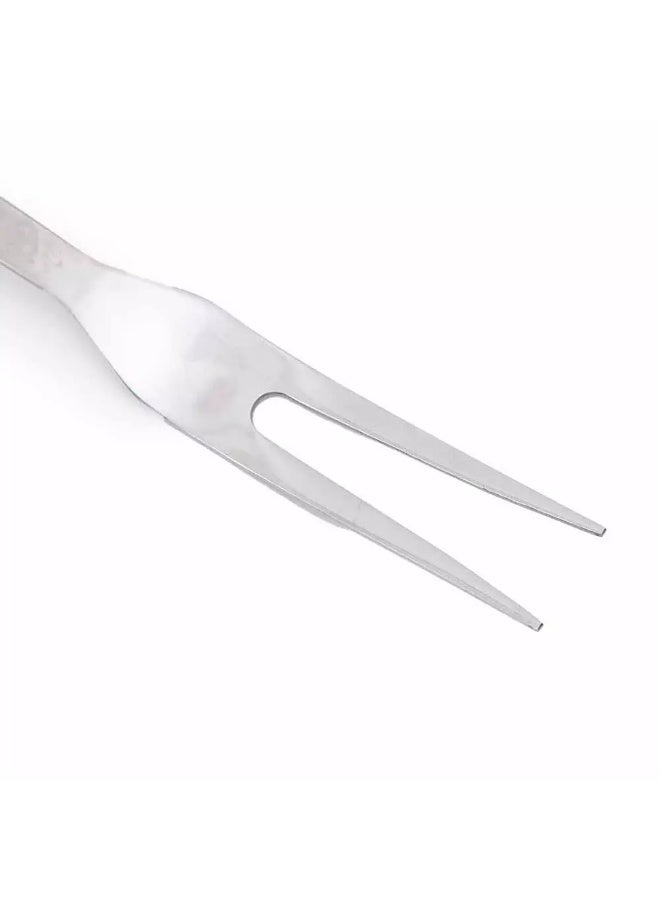 Ascot Cooking Fork; Stainless steel Cooking Meat fork; Carving Cooking Fork Sterling, Silver - Image 3