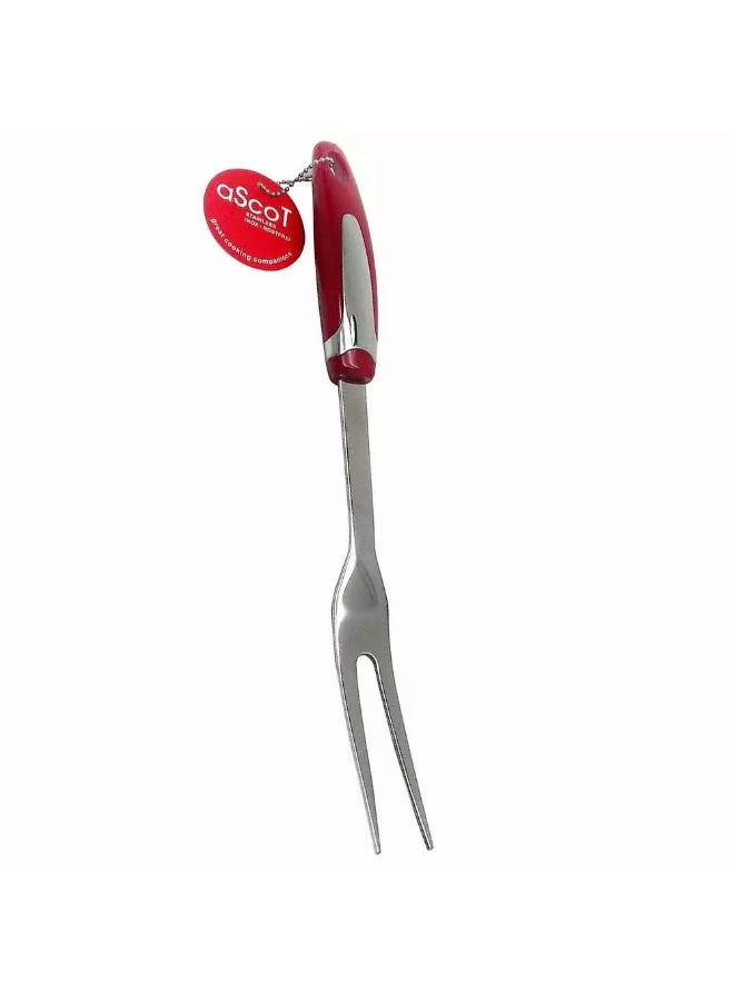 Ascot Cooking Fork; Stainless steel Cooking Meat fork; Carving Cooking Fork Sterling, Silver - Image 5