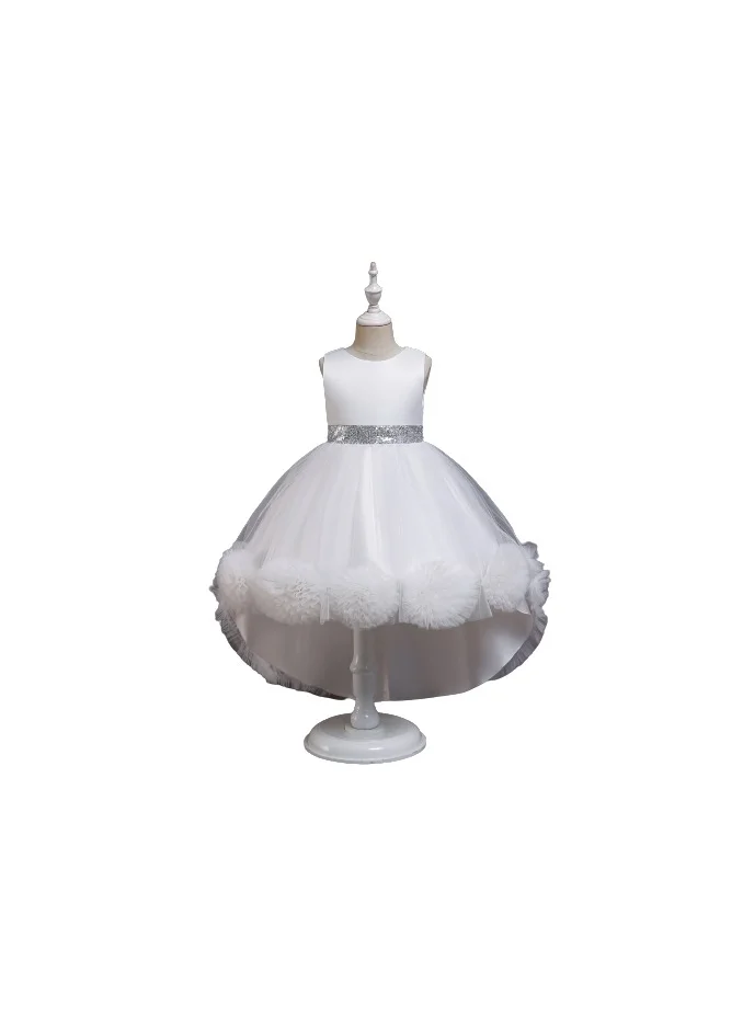 دىدانيالا Tutu Party Dress for Girls White