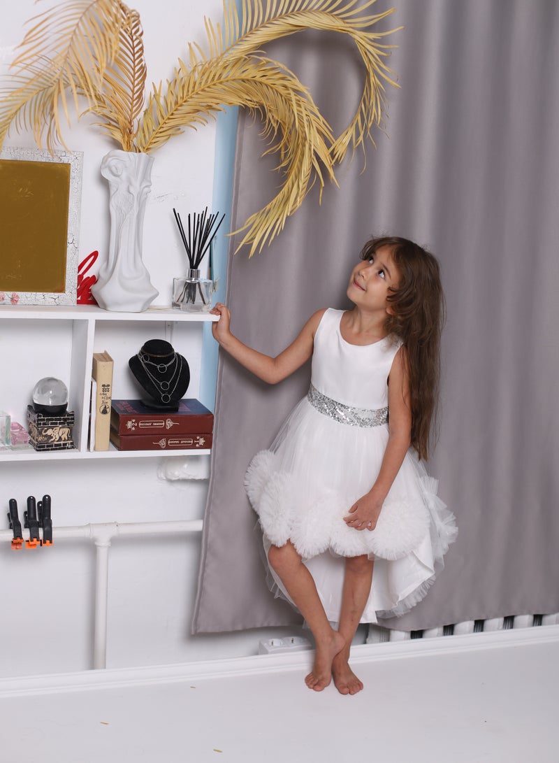 D'Daniela Tulle Flower Girl Dress - Image 3