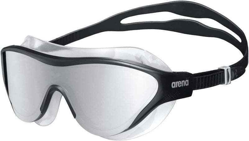 ARENA The One Swim Mask Goggles for Men and Women - Silver/Black - Image 2
