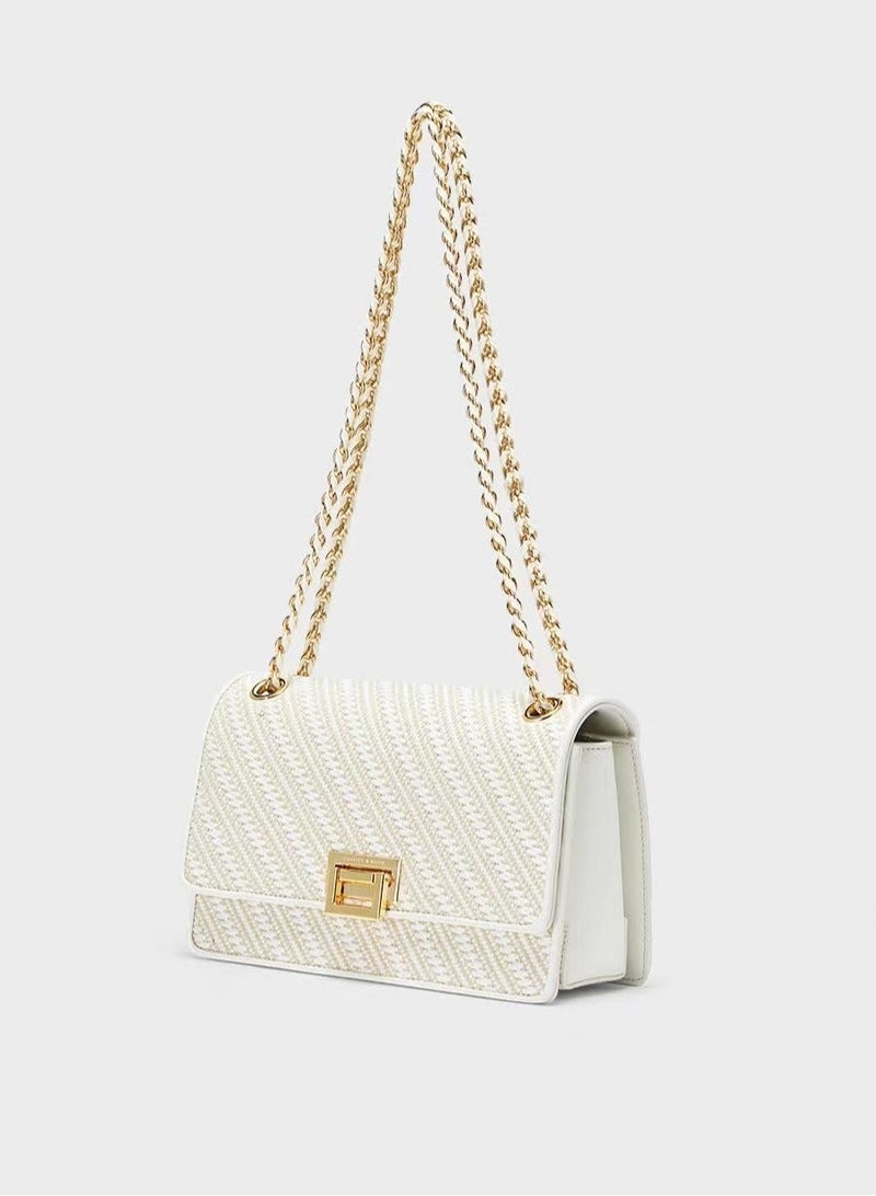 تشارلز & كيث تشارلز وكيث سلسلة حقيبة مربعة صغيرة حقيبة الكتف حقيبة Crossbody - Image 2