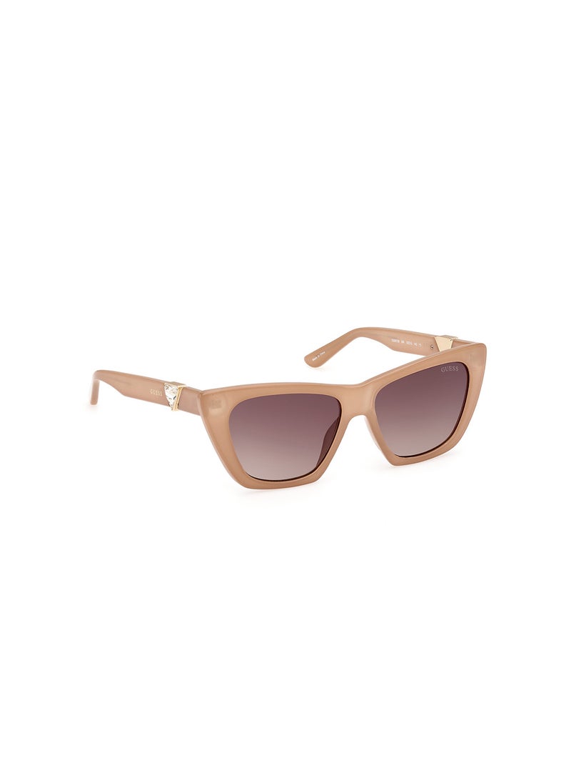 GUESS - Women's UV Protection Rectangular Sunglasses - GU0013959F53 - Lens Size: 53 Mm - Image 1