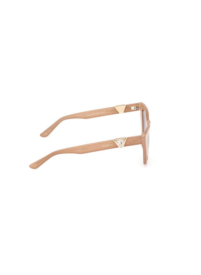 GUESS - Women's UV Protection Rectangular Sunglasses - GU0013959F53 - Lens Size: 53 Mm - Image 1