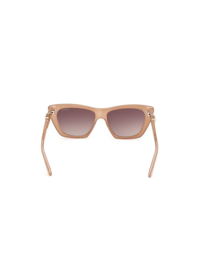 GUESS - Women's UV Protection Rectangular Sunglasses - GU0013959F53 - Lens Size: 53 Mm - Image 1
