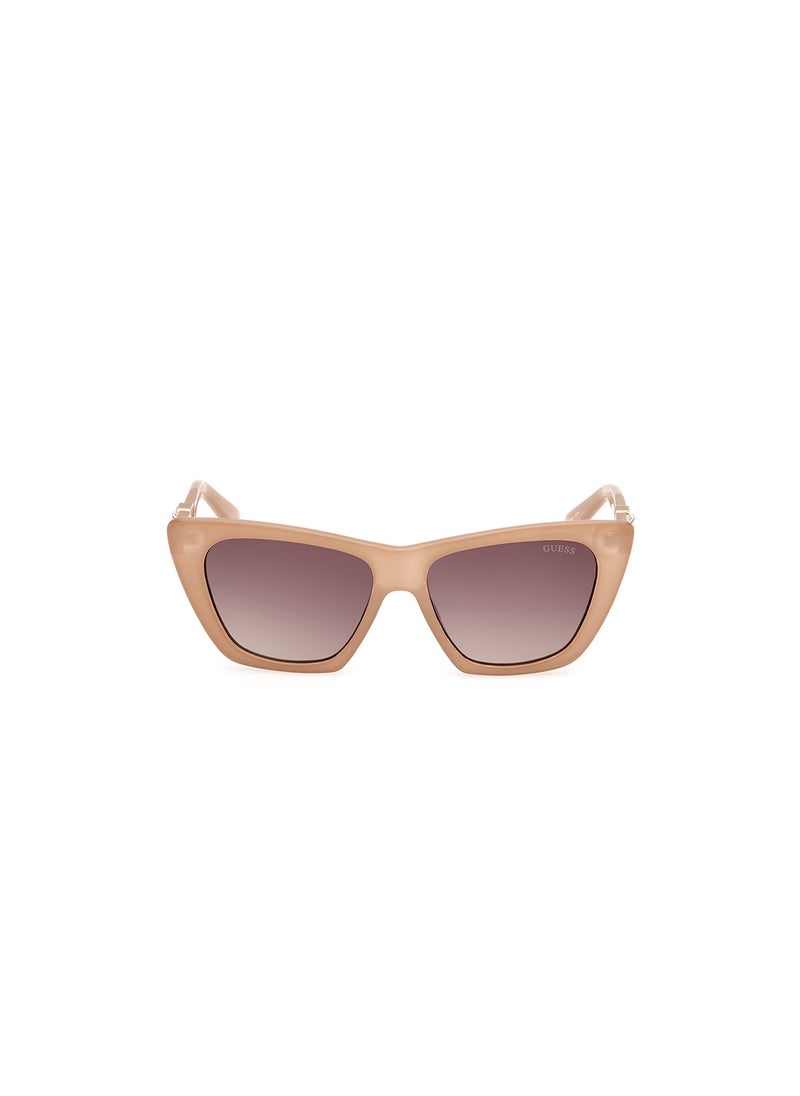 GUESS - Women's UV Protection Rectangular Sunglasses - GU0013959F53 - Lens Size: 53 Mm - Image 1