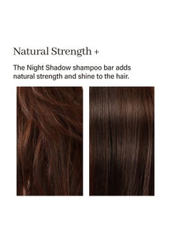 arencia Night Shadow Biotin Shampoo Bar For Regrowth & Hair Loss, Darkening, Gray Hair | Strengthening & Volumizing | Normal To Oily Hair | Vegan, Natural, Ph Balanced, Sulfate Free 