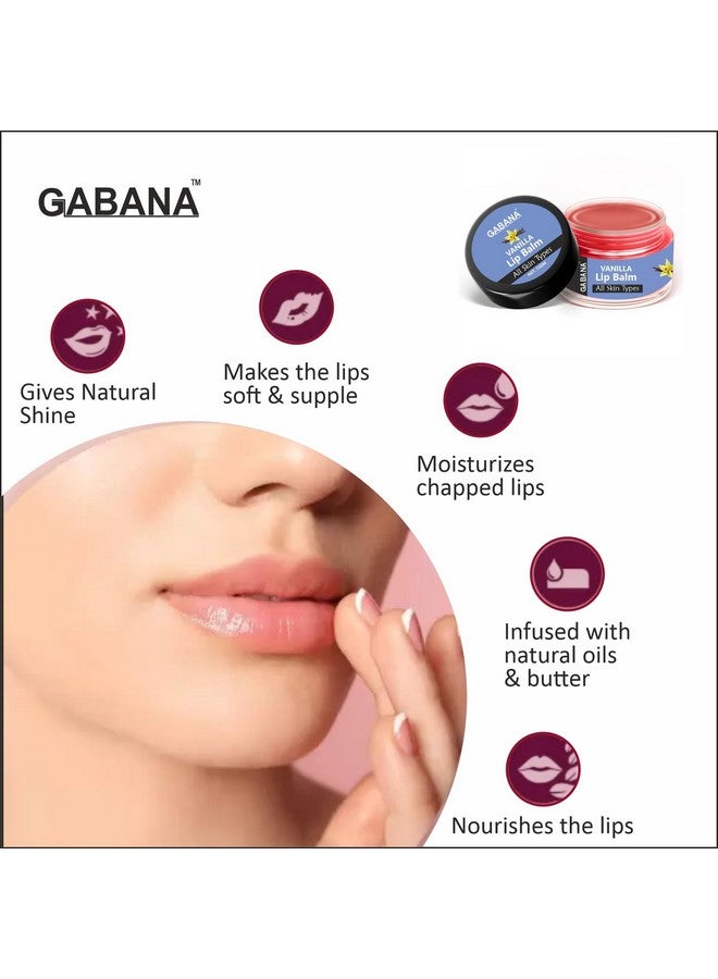 GABANA Lip Balm for Deep Moisturising and Nourishment for Men and Women (Pack of 2, 15gram, Bubble Gum & Vanila Extract)|LIP BALM for Dry, Cracked and Chapped Lips Lip Balm for Lip Repair & Protection - Image 5