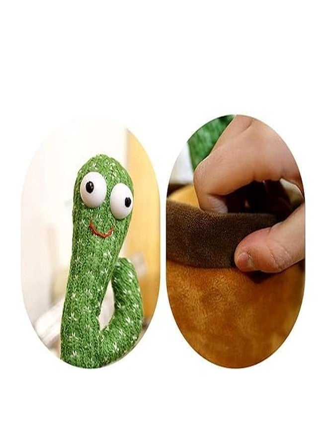 لعبة صبار راقص للأطفال، لعبة قطيفة ناطقة ومغنية، تسجل الصوت وتكرر ما تقوله، مزودة بإضاءة LED، عبوة واحدة ممتعة للأطفال - Image 5